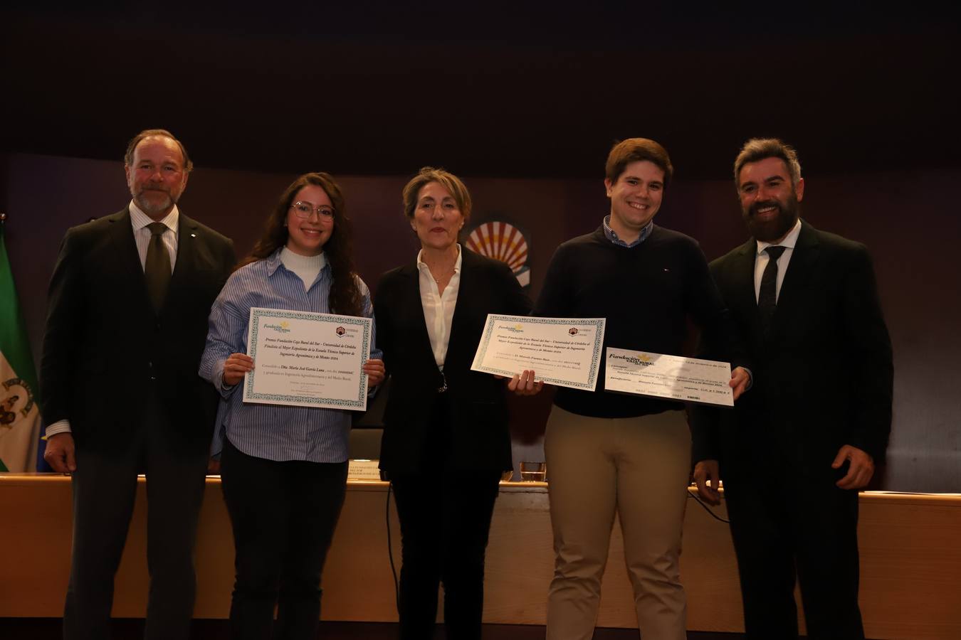 La entrega de los Premios Caja Rural del Sur al mejor expediente de la UCO, en imágenes
