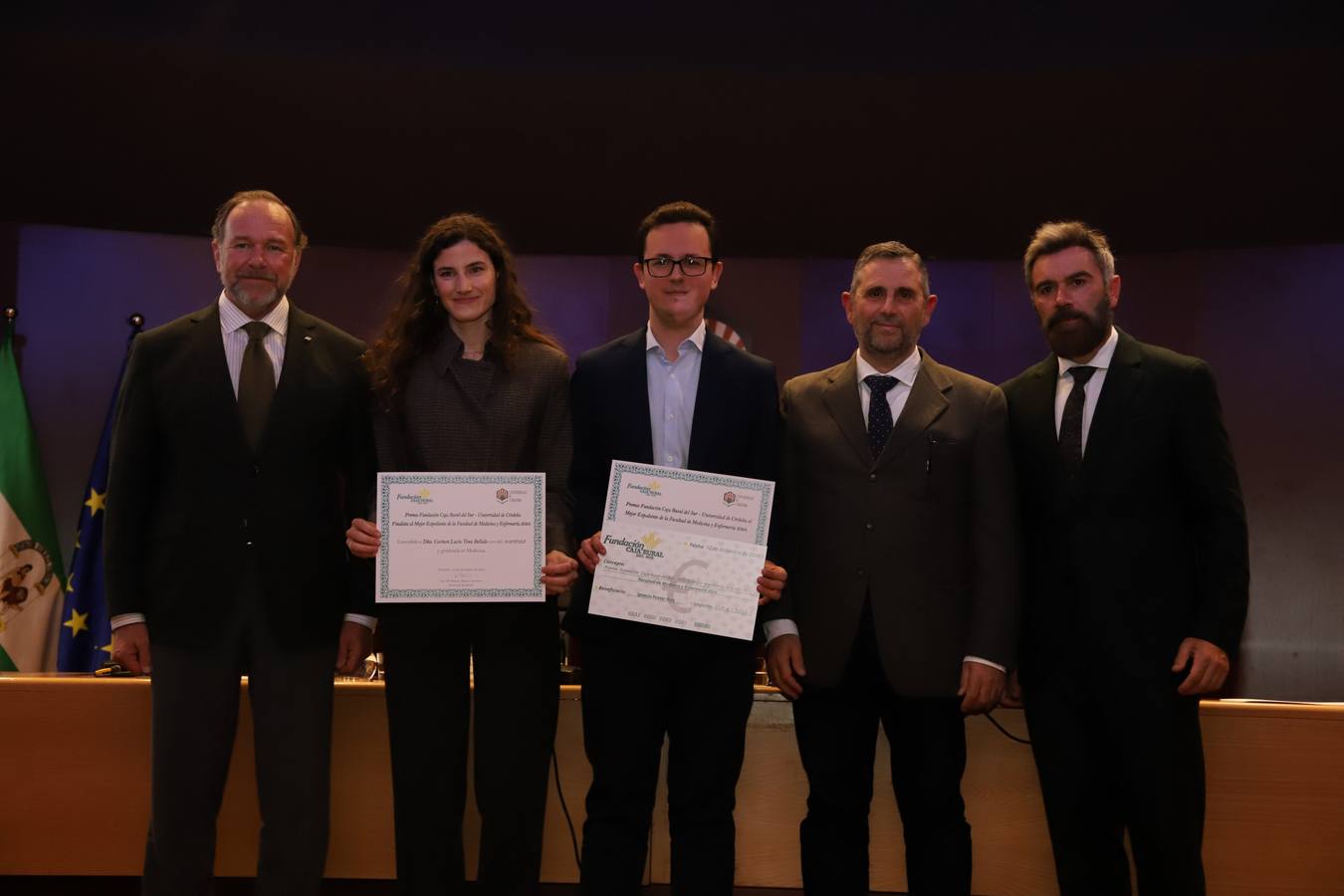 La entrega de los Premios Caja Rural del Sur al mejor expediente de la UCO, en imágenes