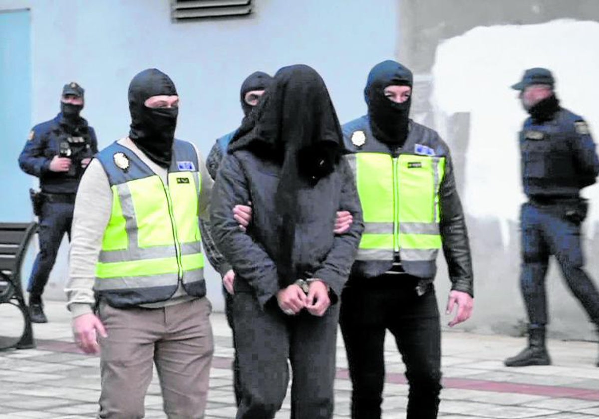 Operación policial contra el yihadismo en Guernica (Vizcaya) en 2022