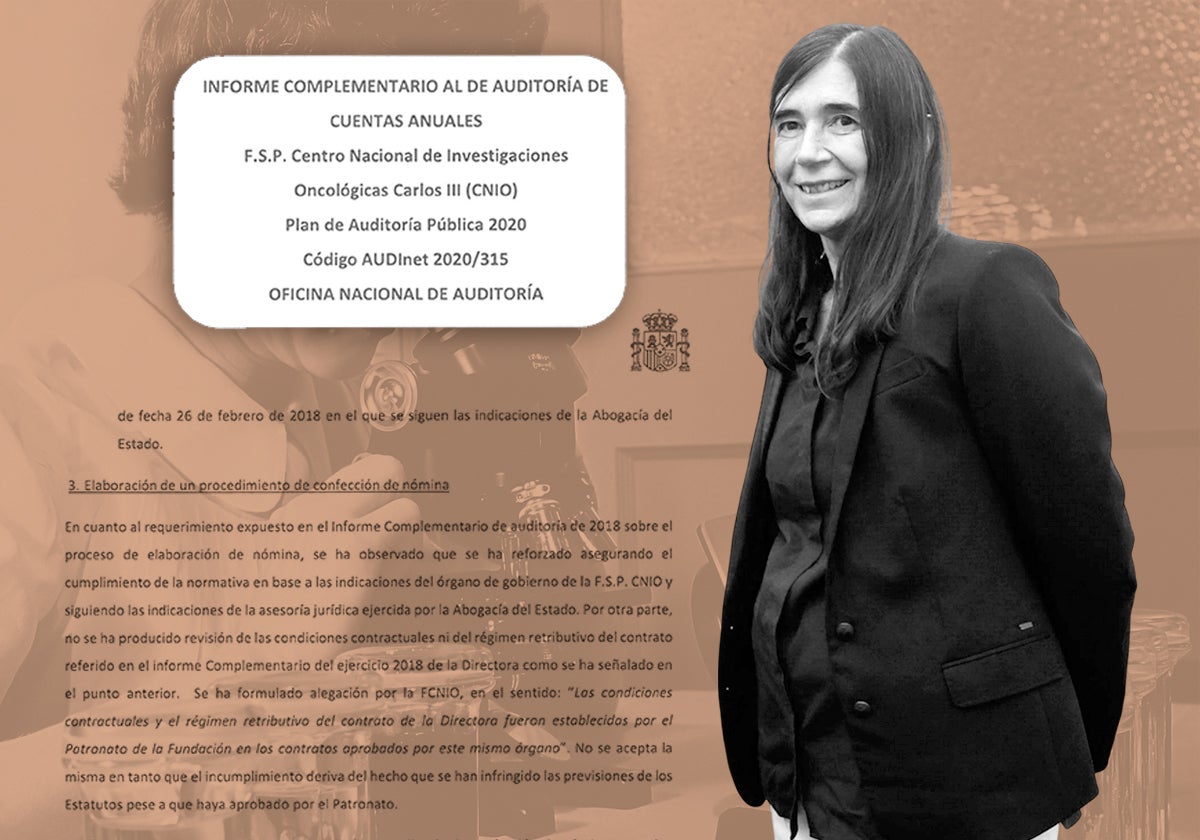 La directora del CNIO, María Blasco