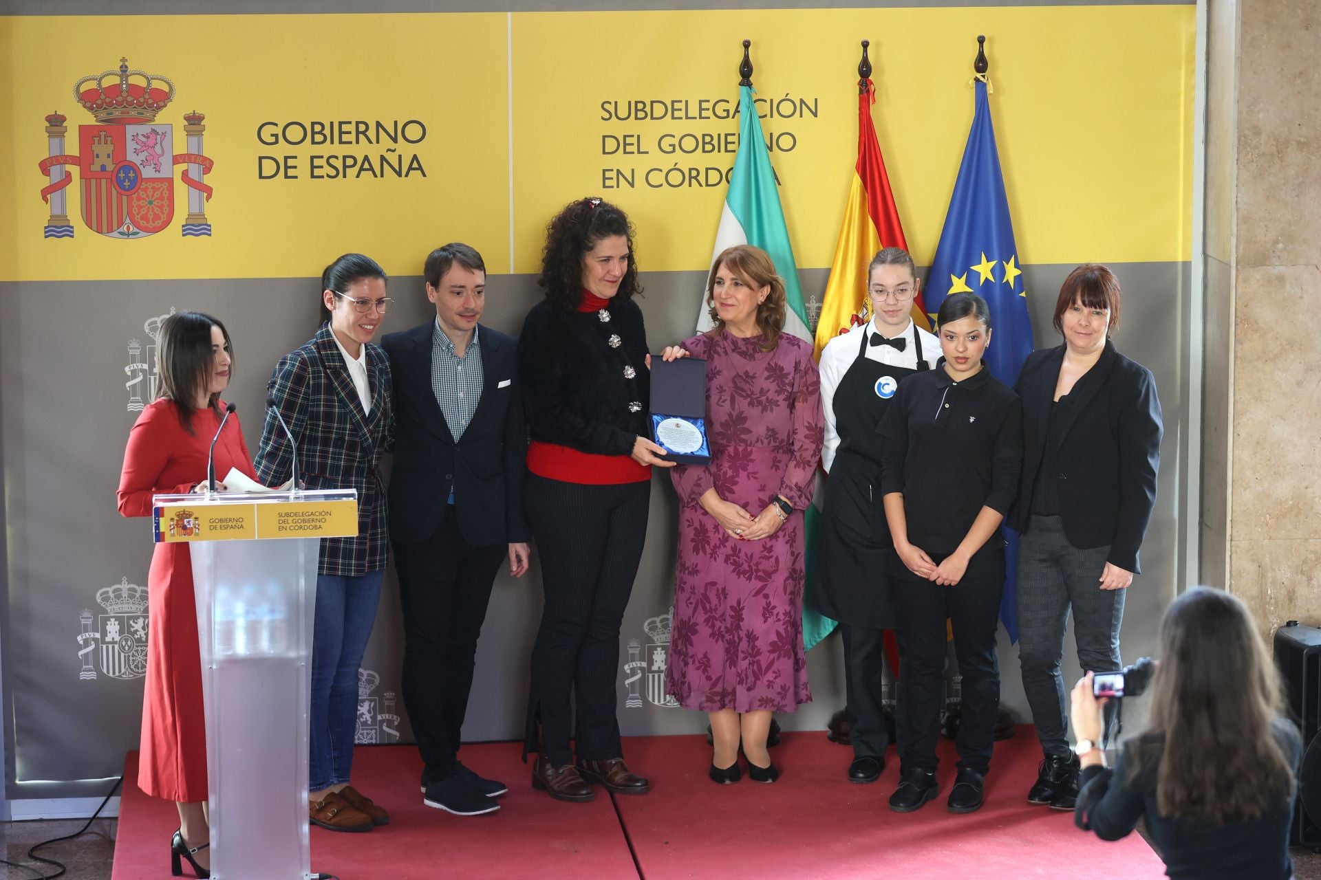 El orgullo de los premiados por el día de la Constitución, en imágenes