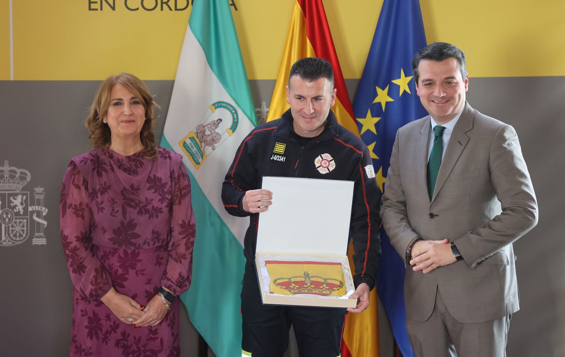 El orgullo de los premiados por el día de la Constitución, en imágenes