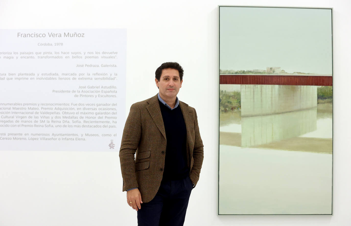 La exposición de pintura de Francisco Vera en Córdoba, en imágenes