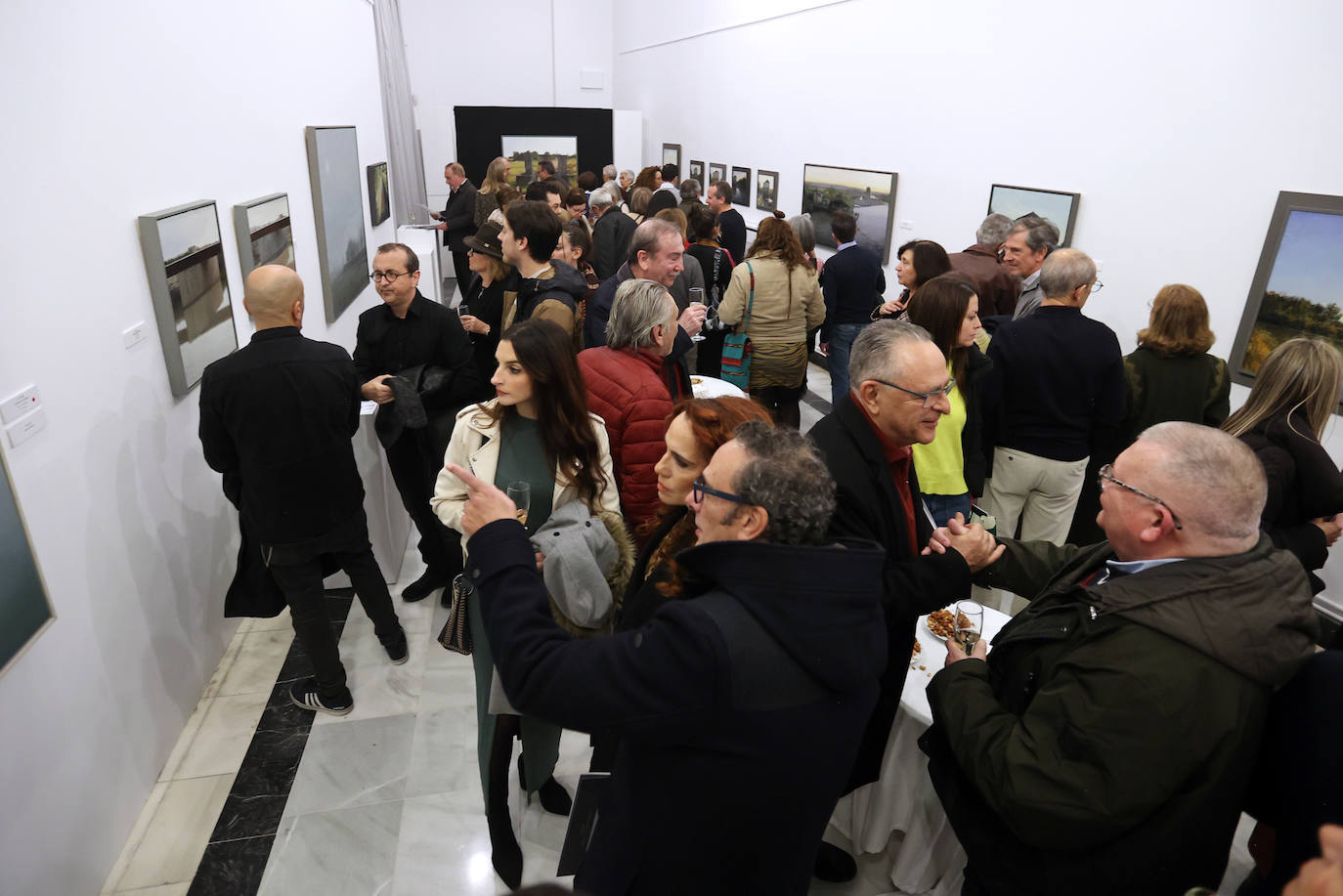 La exposición de pintura de Francisco Vera en Córdoba, en imágenes