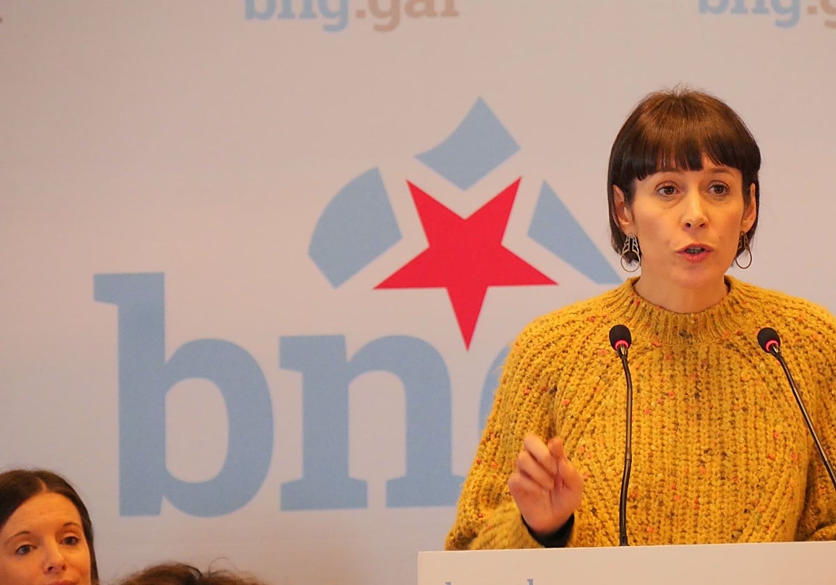 Ana Pontón en imagen de archivo