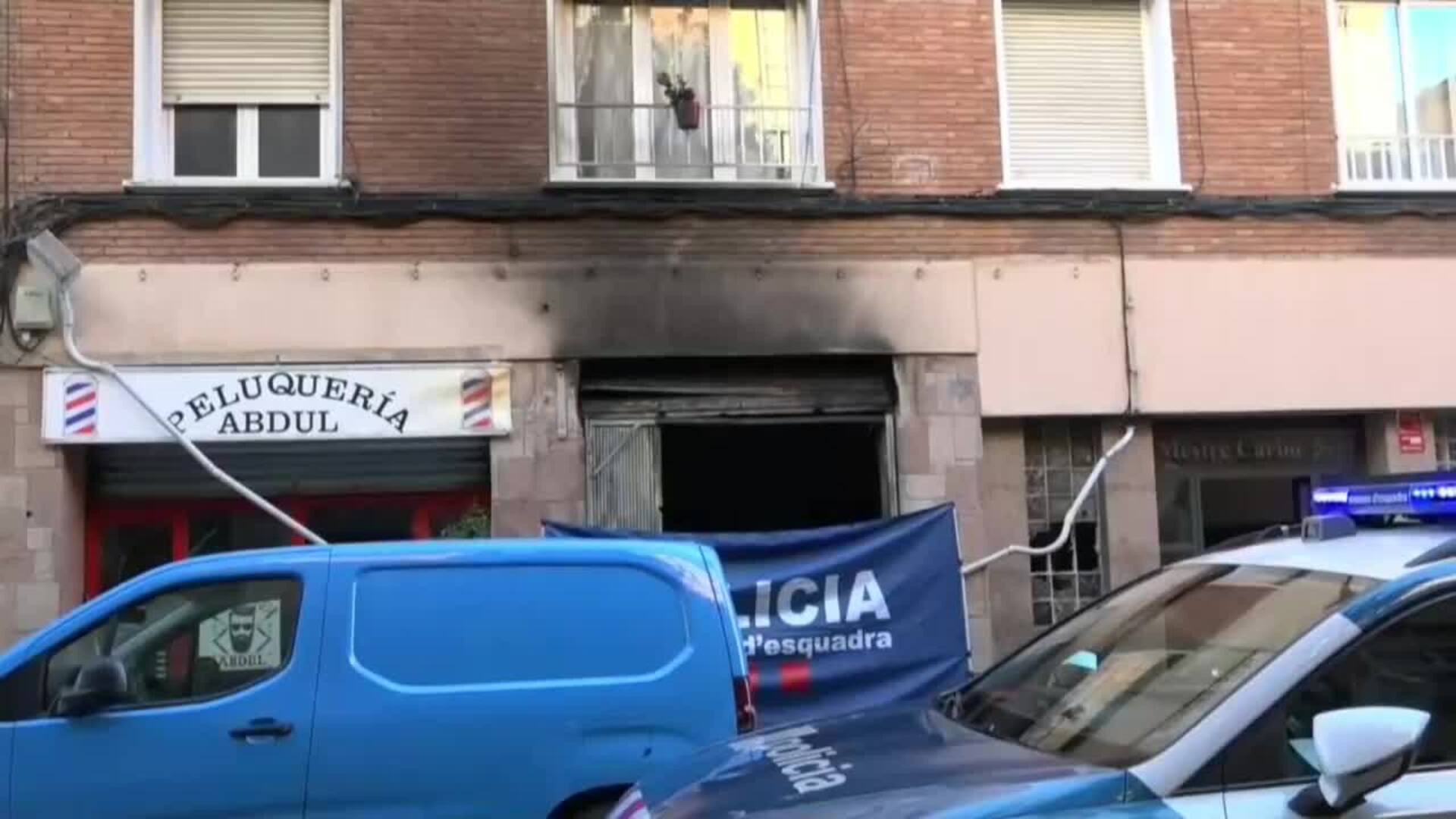 Un menor en estado crítico en el incendio de un local en L'Hospitalet ...
