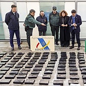 Un barco apresado en La Coruña camuflaba 234 kilos de cocaína entre un cargamento de harina