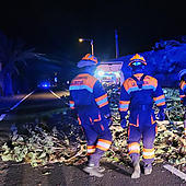 Más de 9.500 personas se han quedado sin luz en Tenerife por la borrasca que azota las islas