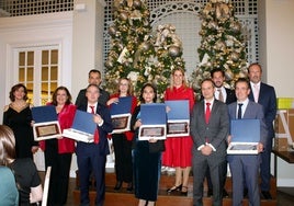 El Colegio de Toledo entrega premios a farmacéuticos con larga trayectoria