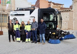 Fuensalida ya cuenta con una nueva barredora para el servicio de limpieza