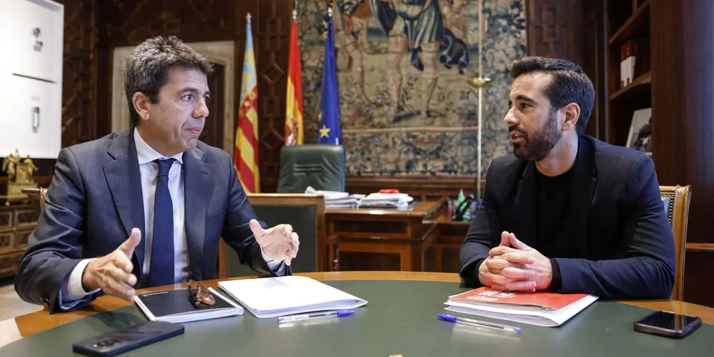 Mazón suma el apoyo de PSOE y Vox para endeudarse más ante la reconstrucción posdana