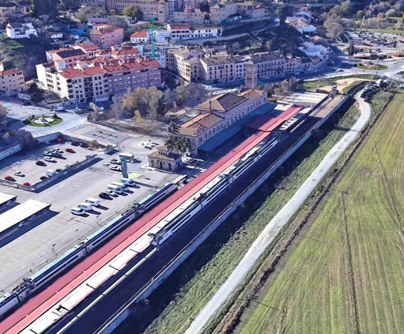 Esta es la propuesta del paso del AVE por Toledo, en imágenes