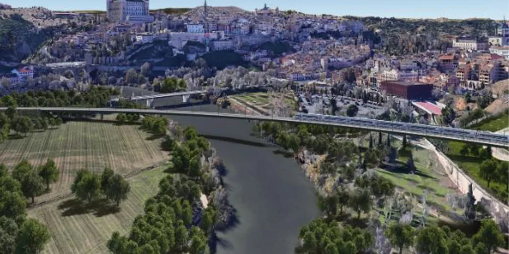 El Gobierno mantiene el paso del AVE por Toledo a través de un viaducto por la zona de Safont y el Salto del Caballo