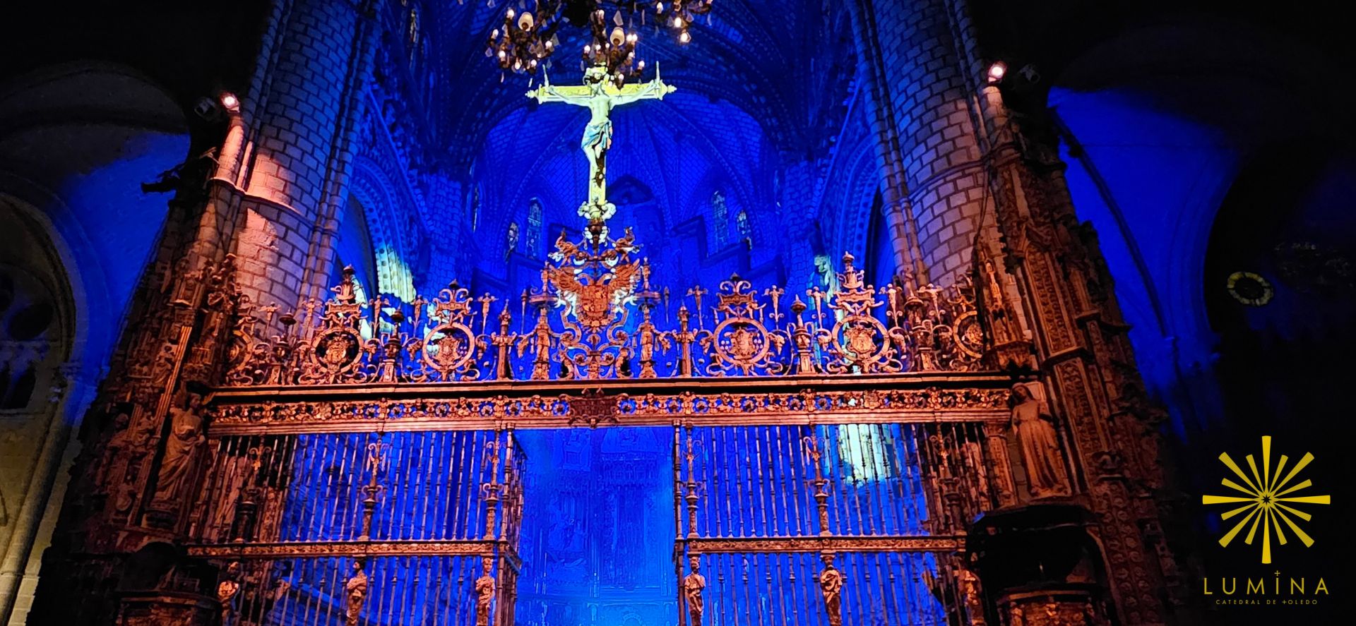 Espectaculares imágenes de &quot;Lumina Catedral de Toledo&#039;, que cumple su primer año de vida