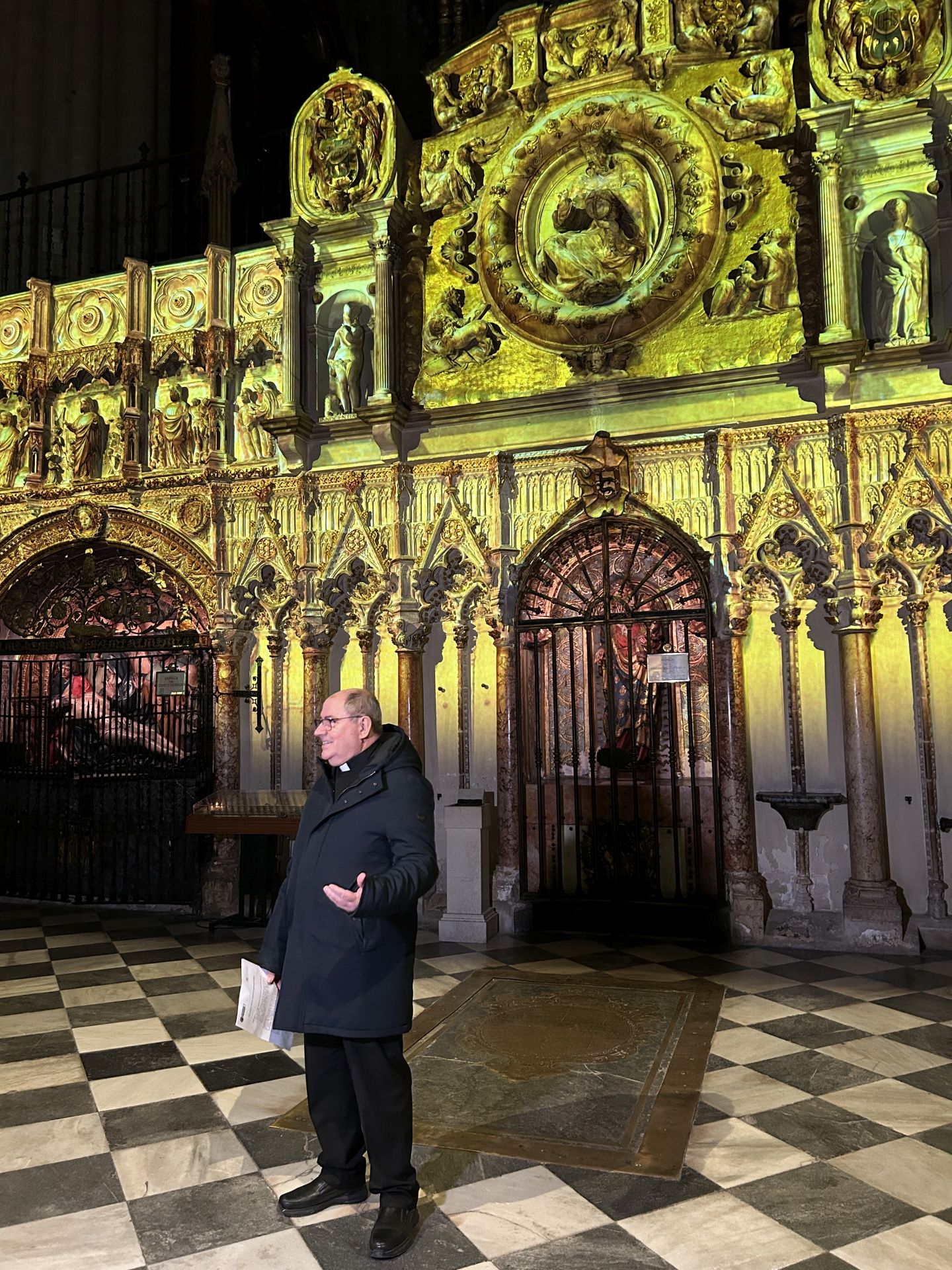 Espectaculares imágenes de &quot;Lumina Catedral de Toledo&#039;, que cumple su primer año de vida