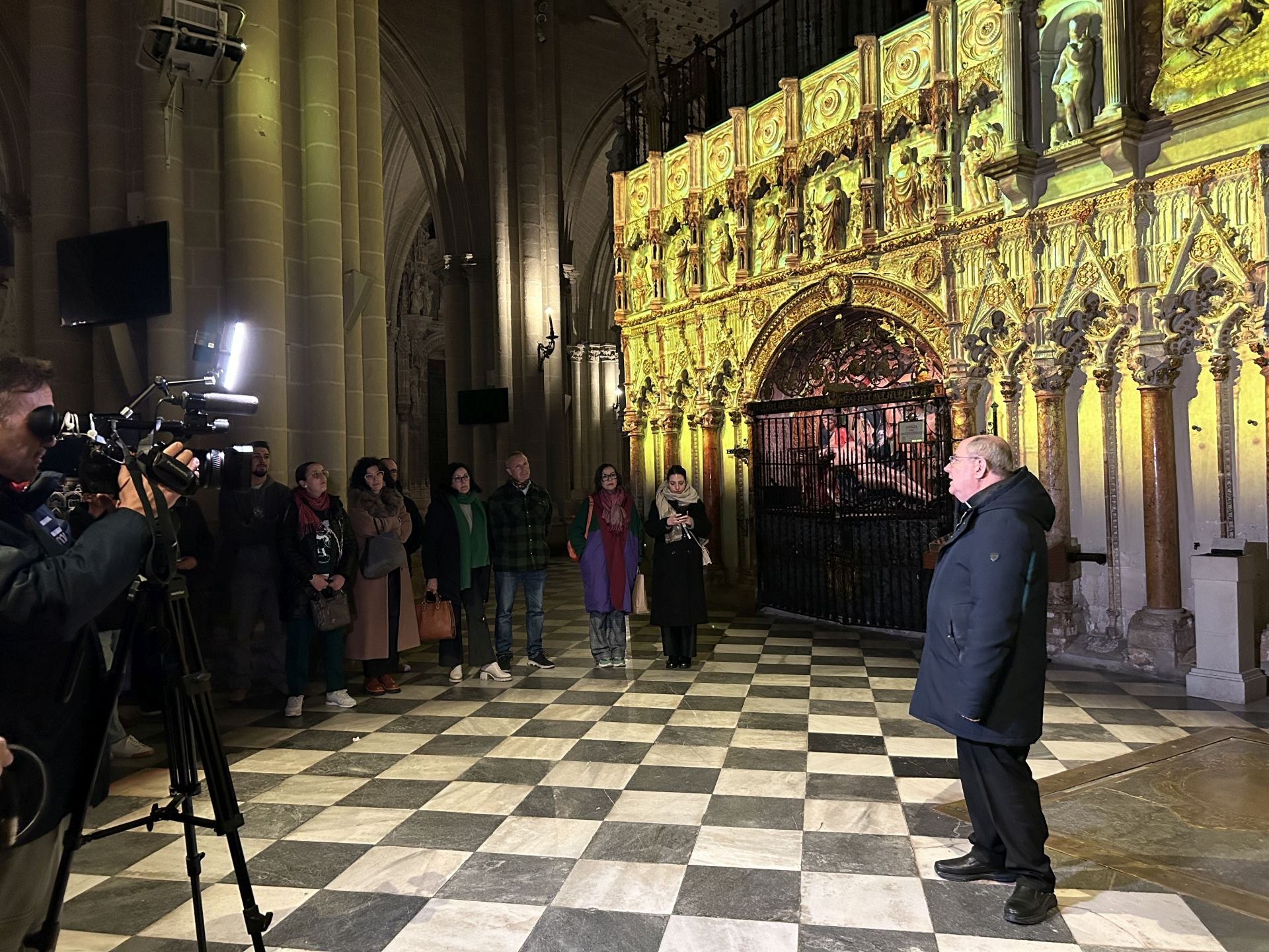 Espectaculares imágenes de &quot;Lumina Catedral de Toledo&#039;, que cumple su primer año de vida