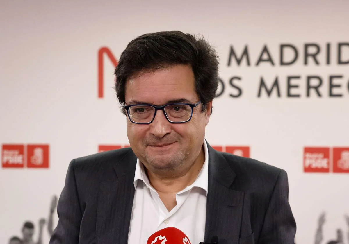 El secretario general del PSOE-M y ministro de Función Pública, Óscar López