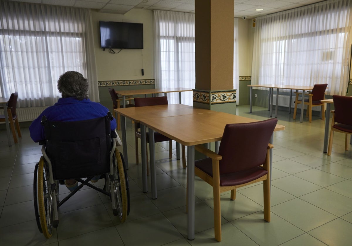 Interior de una residencia de mayores