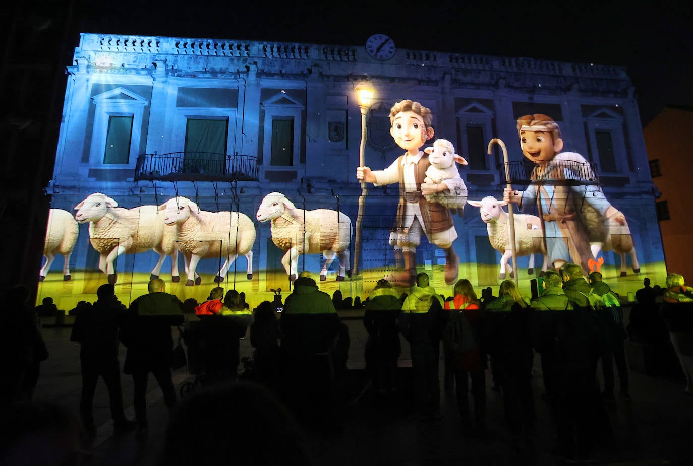 El colorido videomapping de Córdoba, en imágenes