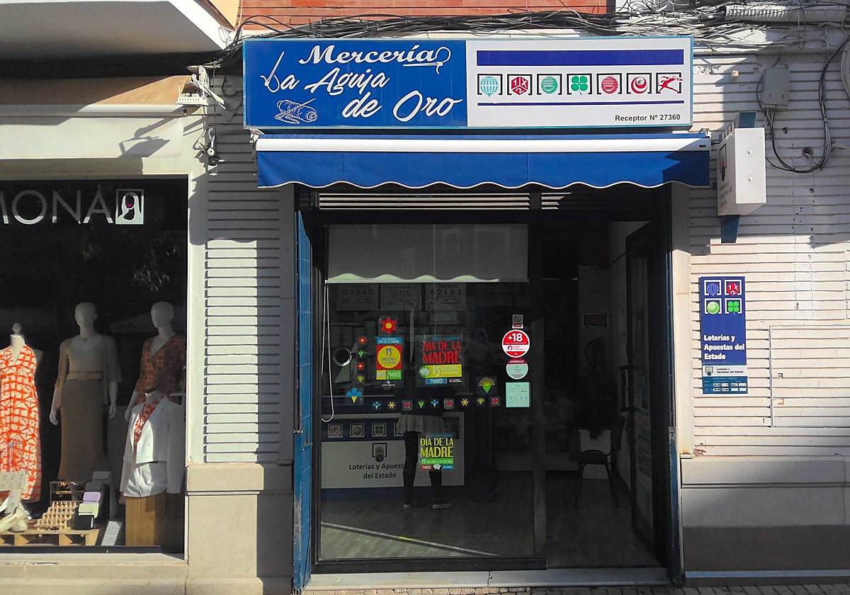 Local de Puente Genil donde se ha vendido el premio de primera categoría de Euromillones