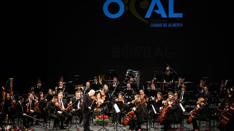 Concierto de Año Nuevo de Almería de 2023 en una imagen de archivo