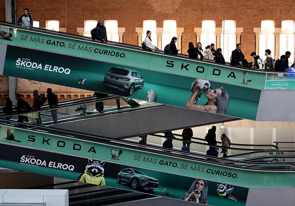 Imagen reciente de la estación de Atocha