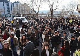 Multitudinarias migas para despedir el año en Toledo
