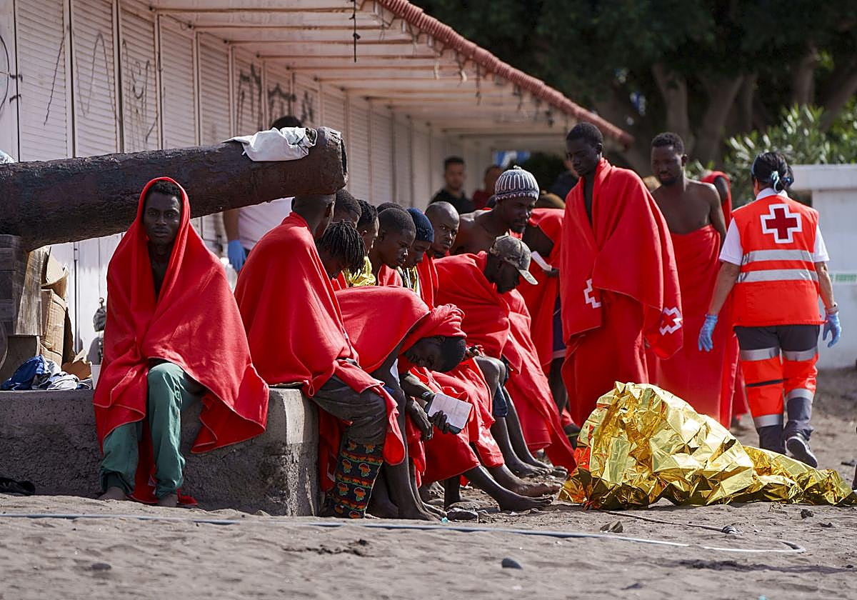 Los inmigrantes llegados a Canarias este miércoles