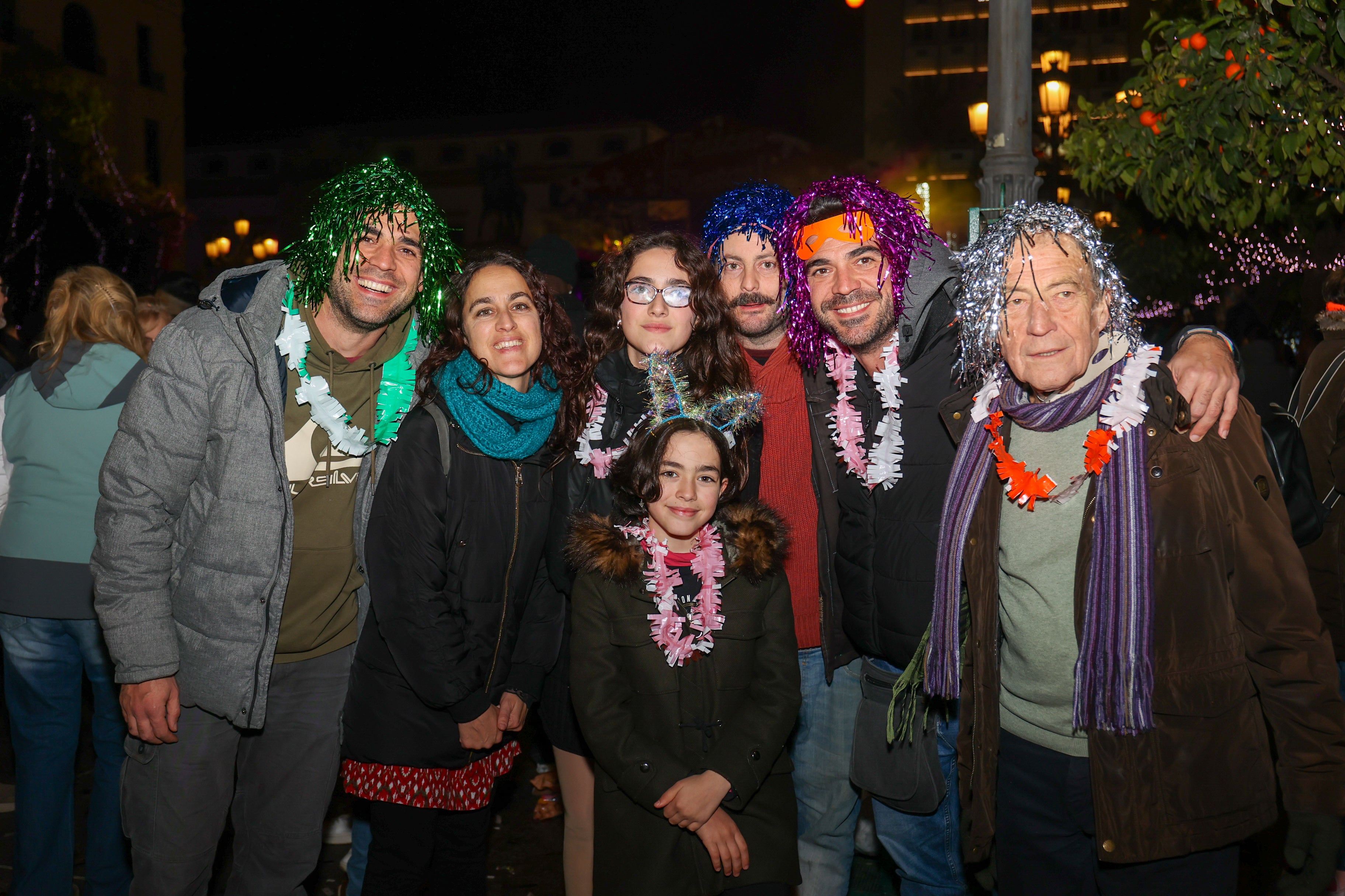 El gran ambiente de Las Tendillas en Nochevieja, en imágenes
