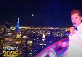 David Bisbal canta 'Bulería' y 'Ave María' desde el Empire State: su sueño hecho realidad