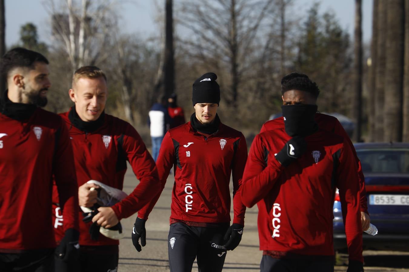 El primer entrenamiento de 2025 del Córdoba CF, en imágenes