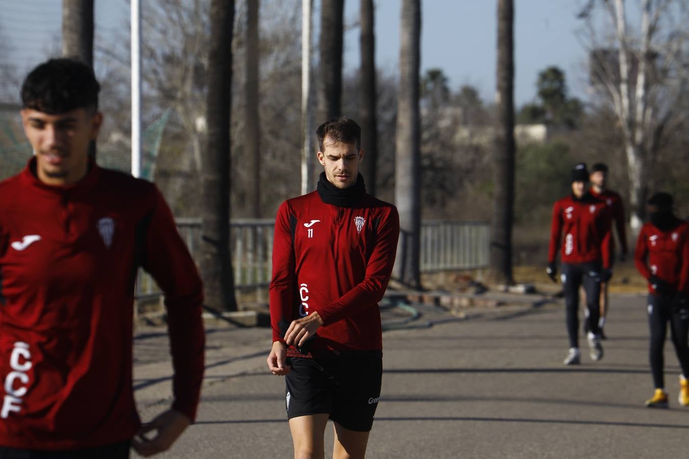 El primer entrenamiento de 2025 del Córdoba CF, en imágenes