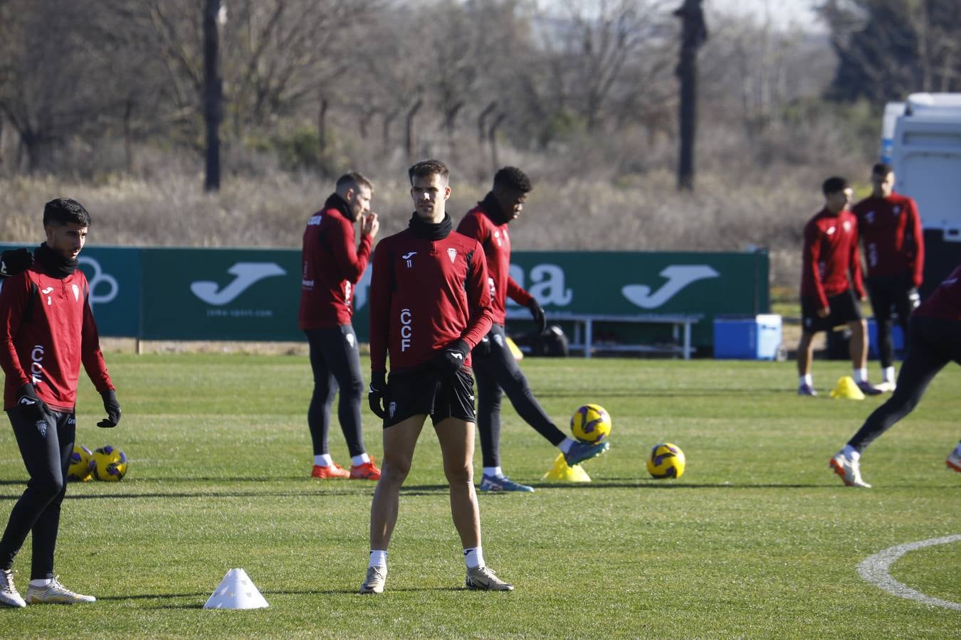 El primer entrenamiento de 2025 del Córdoba CF, en imágenes