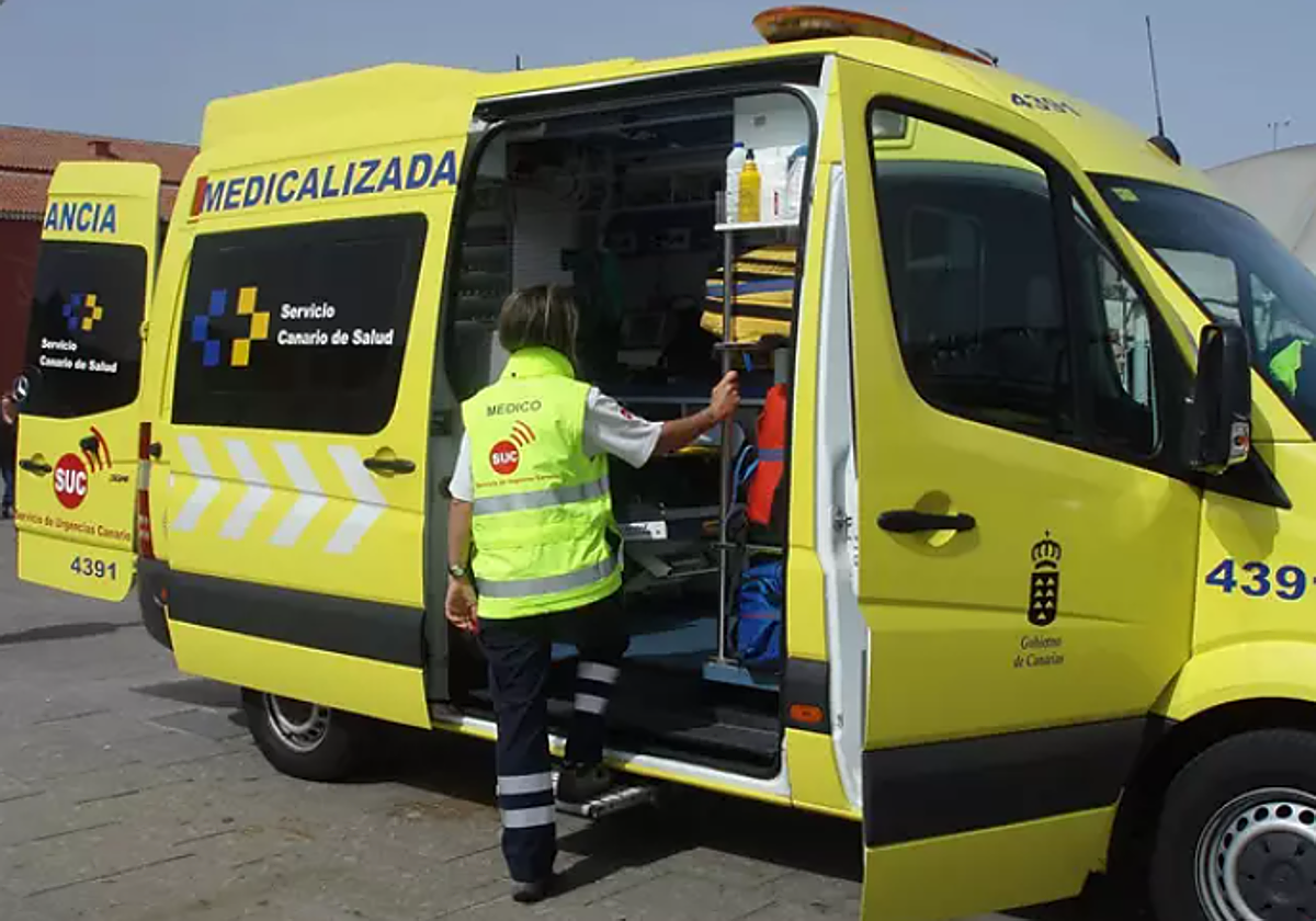 Ambulancia medicalizada del SUC