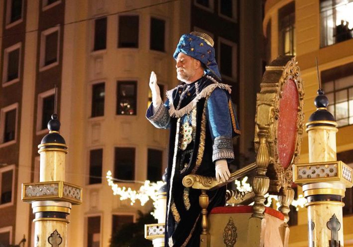 Imagen de archivo de la Cabalgata de Reyes en Valencia