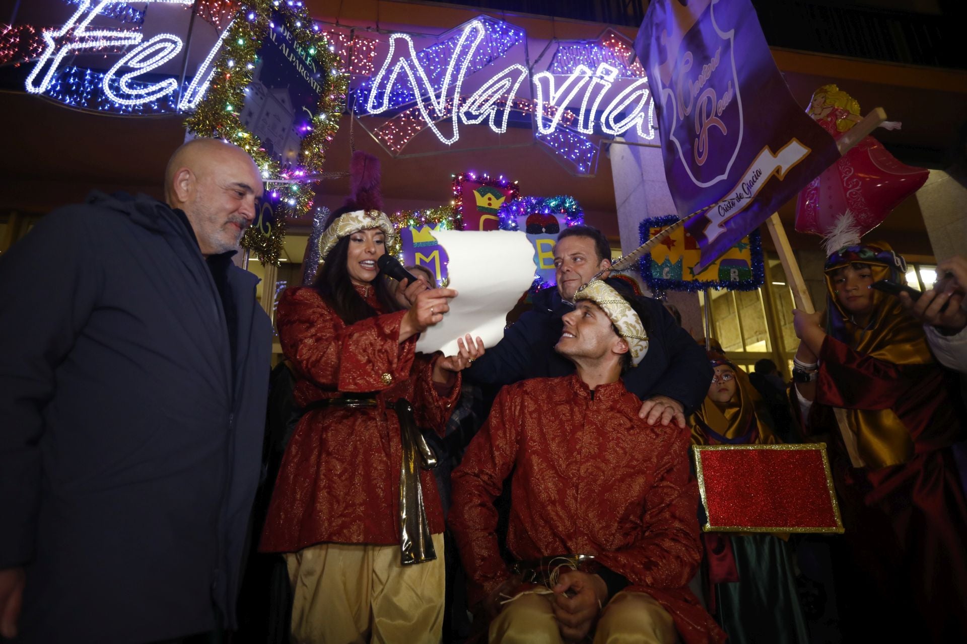El populoso desfile de la cartera real en Córdoba, en imágenes