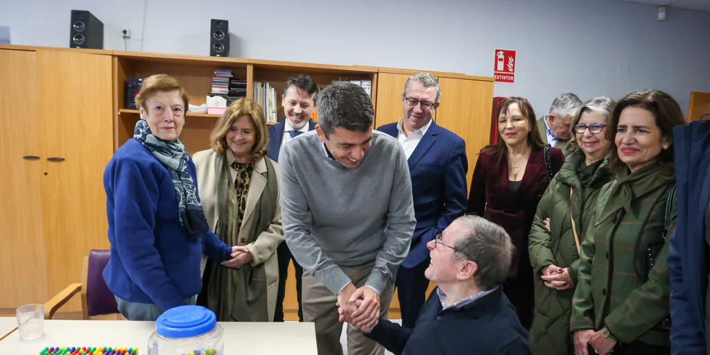 Mazón cifra en un 30% la reducción de la lista de espera de dependencia en la Comunidad Valenciana