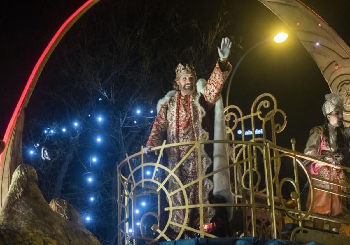 Cabalgata de Gaspar en la cabalgata del año pasado