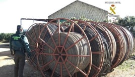 Cae un grupo criminal de 18 integrantes que robó más de 20 kilómetros de cable telefónico de cobre