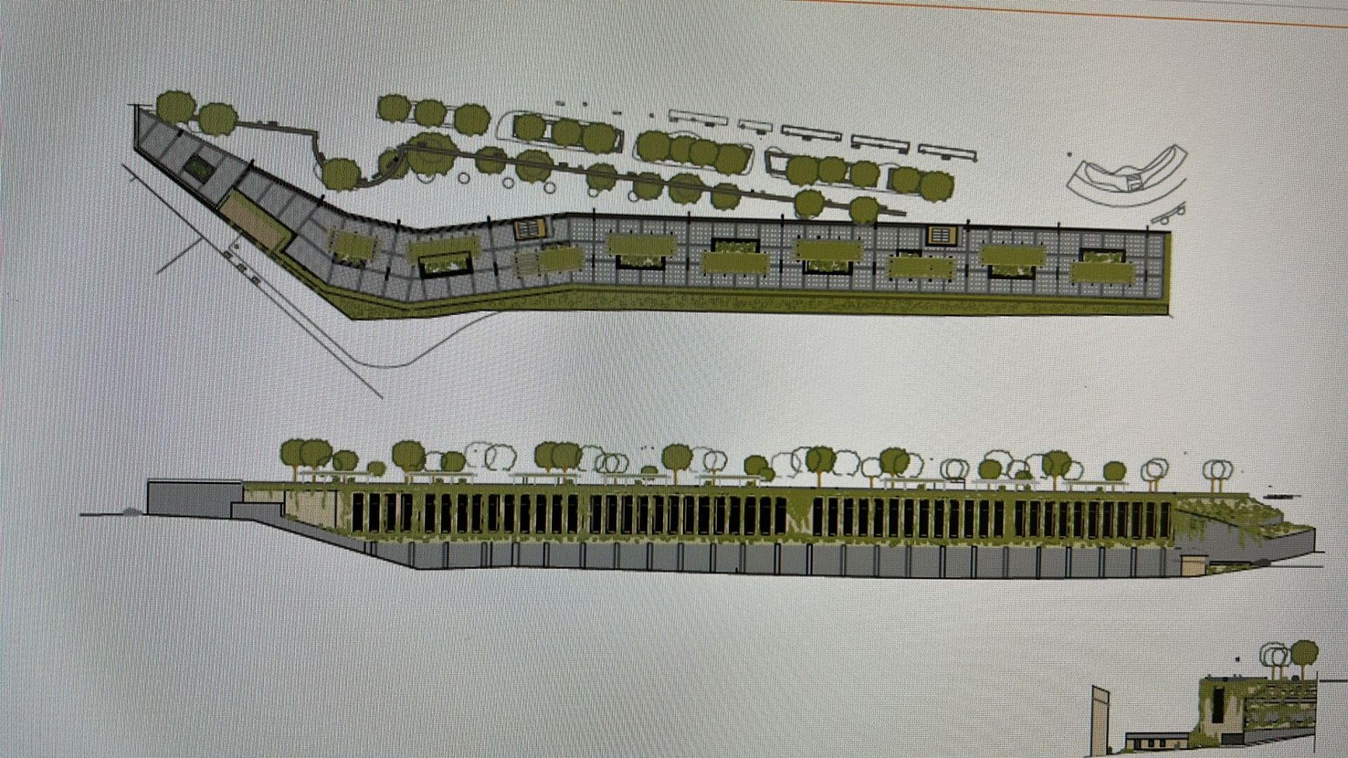 Así será el nuevo aparcamiento del Paseo de la Vega