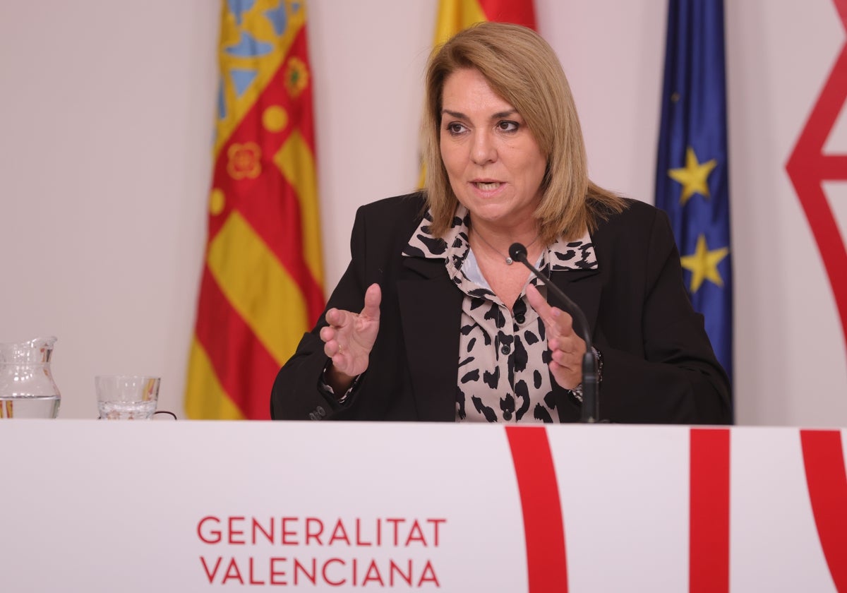 Imagen de la vicepresidenta de la Generalitat Valenciana, Susana Camarero