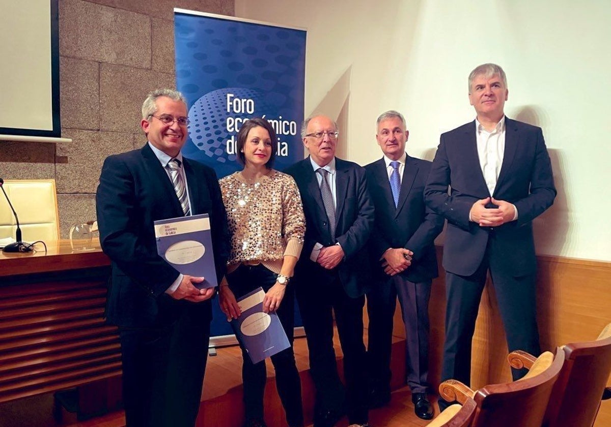 Presentación del informe de coyuntura del tercer trimestre de 2024 elaborado por el Foro Económico de Galicia