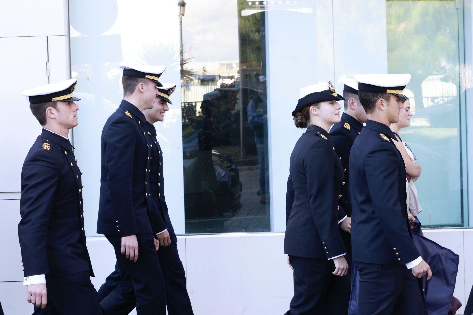 El adiestramiento de la Princesa Leonor a bordo del Elcano, en imágenes