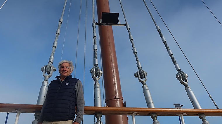 Miguel Ramos, presidente de la asociación Cádiz con Elcano