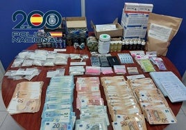 Desmantelan «un auténtico supermercado» de la droga en Valencia con tres detenidos