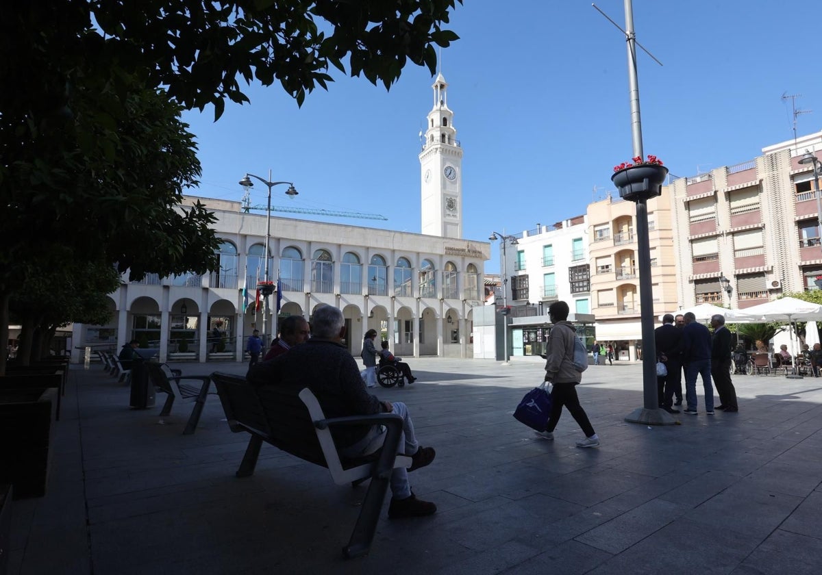 Plaza principal de Lucena en una imagen de archivo