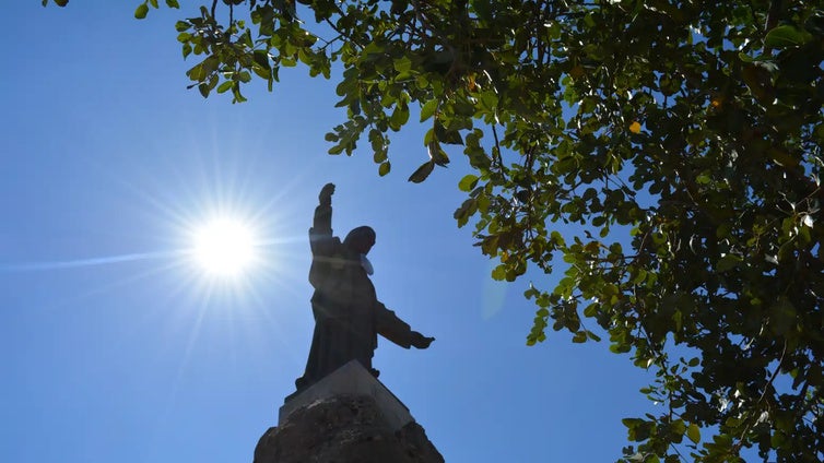 Málaga tiene un Cristo Redentor como el de Brasil: esta es la historia del Santo de Pizarra