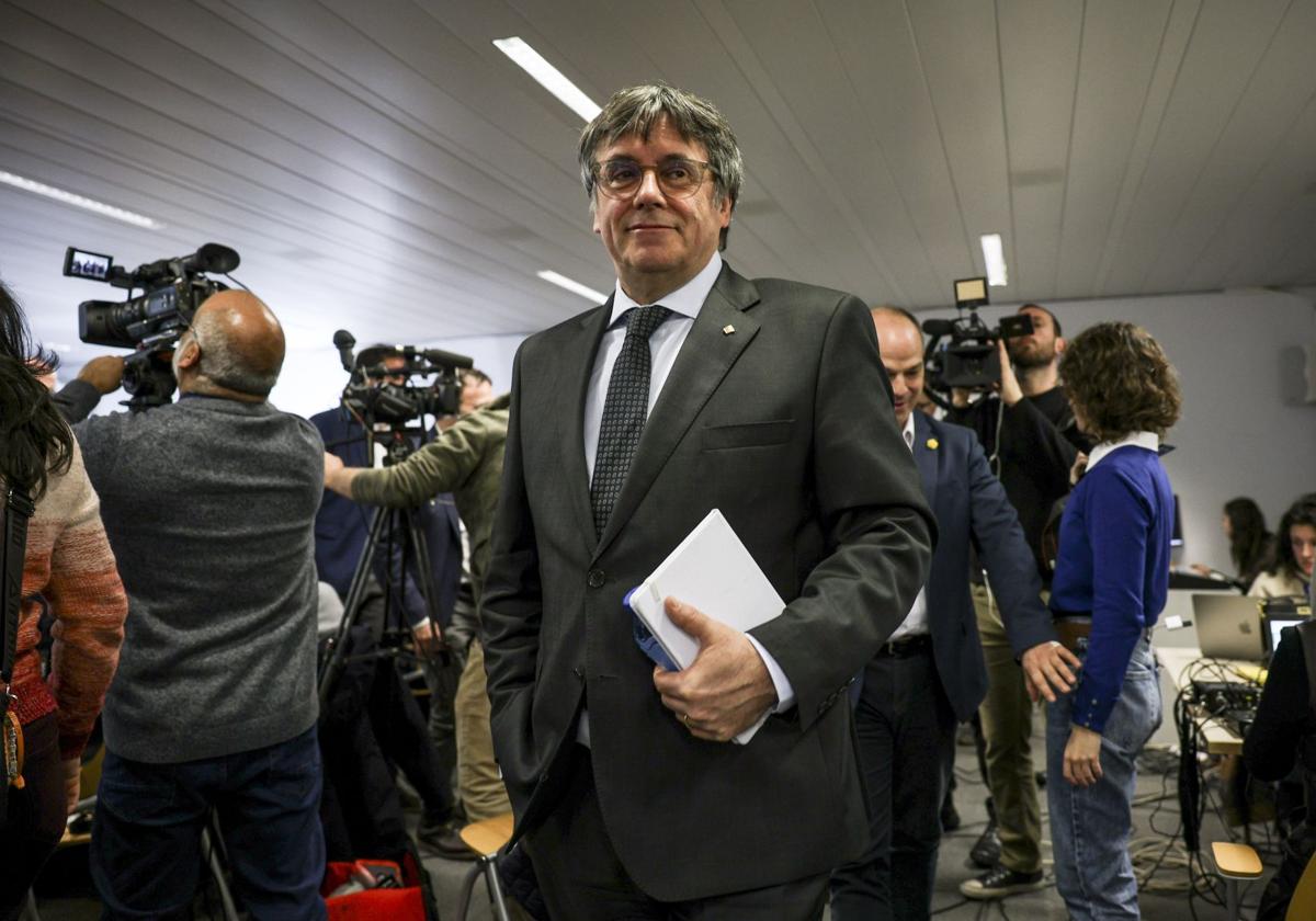 El líder de Junts y 'expresident' fugado, Carles Puigdemont