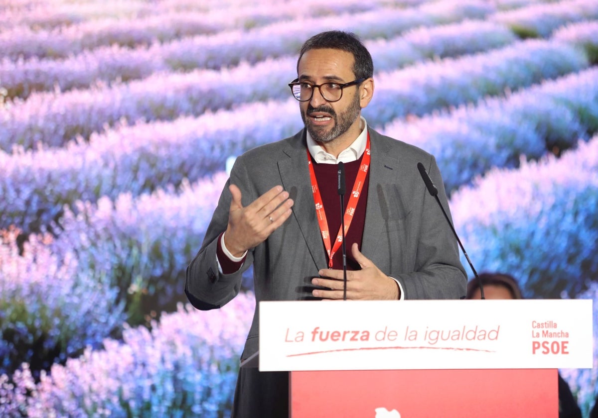 Sergio Gutiérrez, secretario del PSOE, ha abierto el XIII Congreso del PSOE