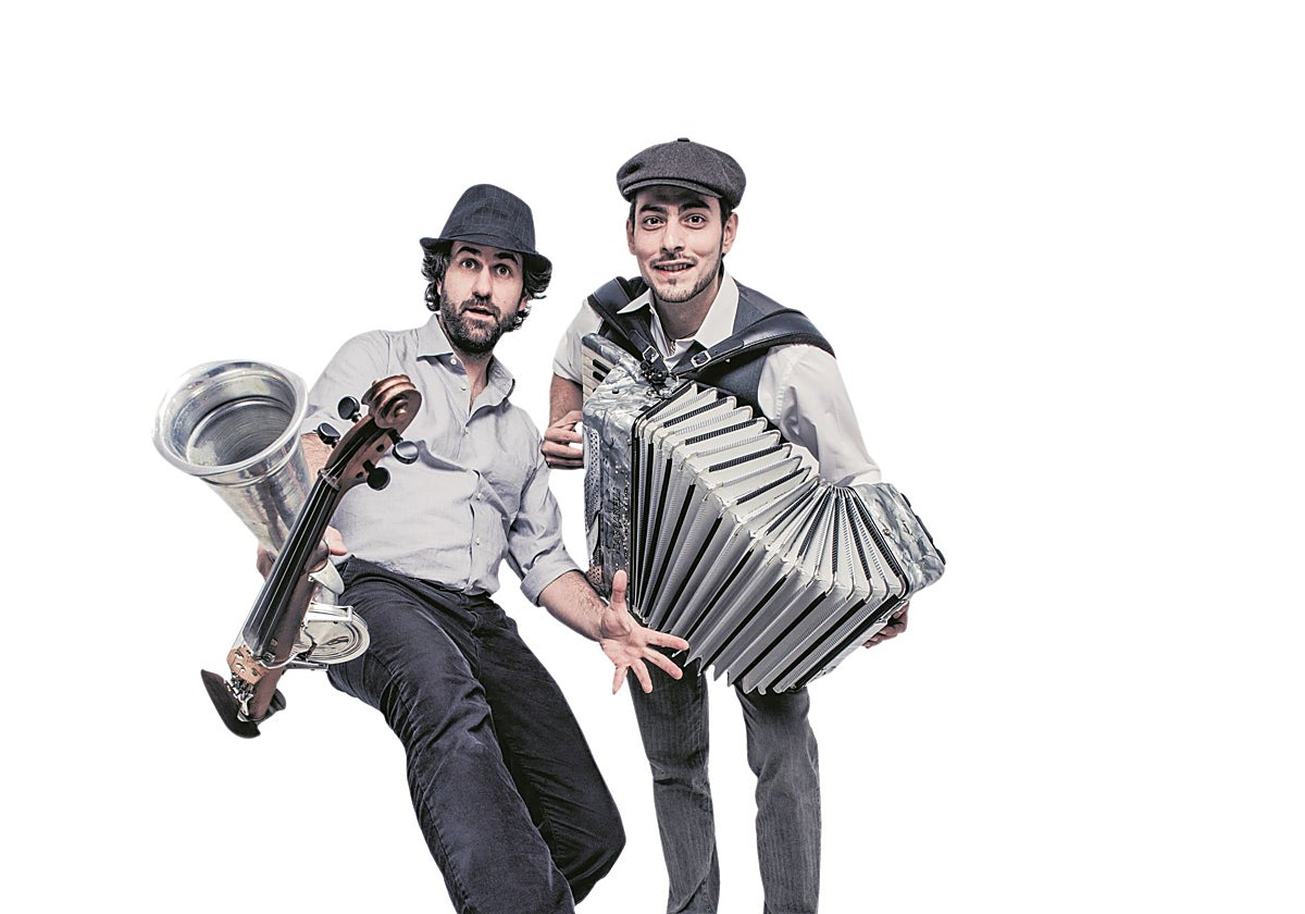 El dúo 'Fetén Fetén', una imagen de archivo